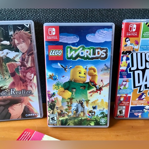 Nintendo Switch Video Games Code Realize Lego Worlds Just Dance 2021 Amiibo Card - Picture 4 of 12